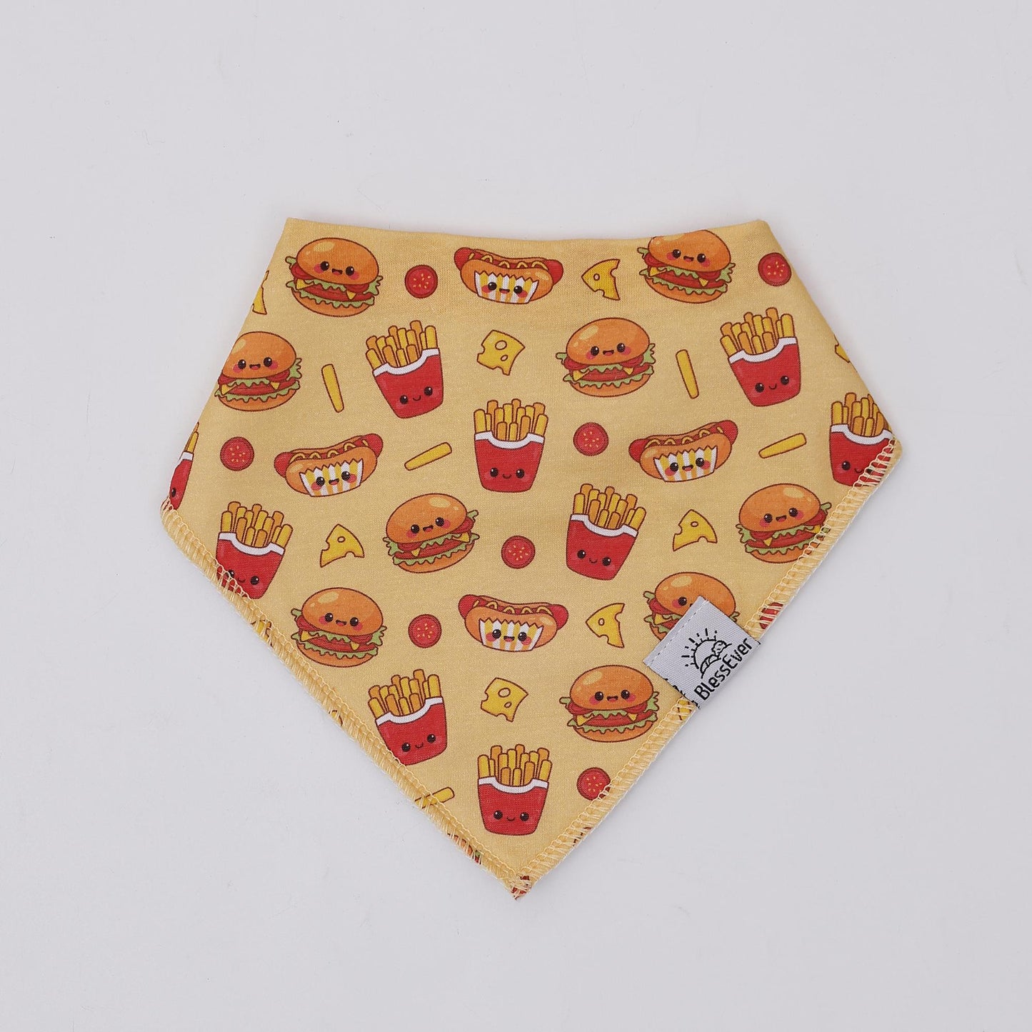 Baby Bandana Bib 100% Cotton Soft- 3 Pack Bib Set