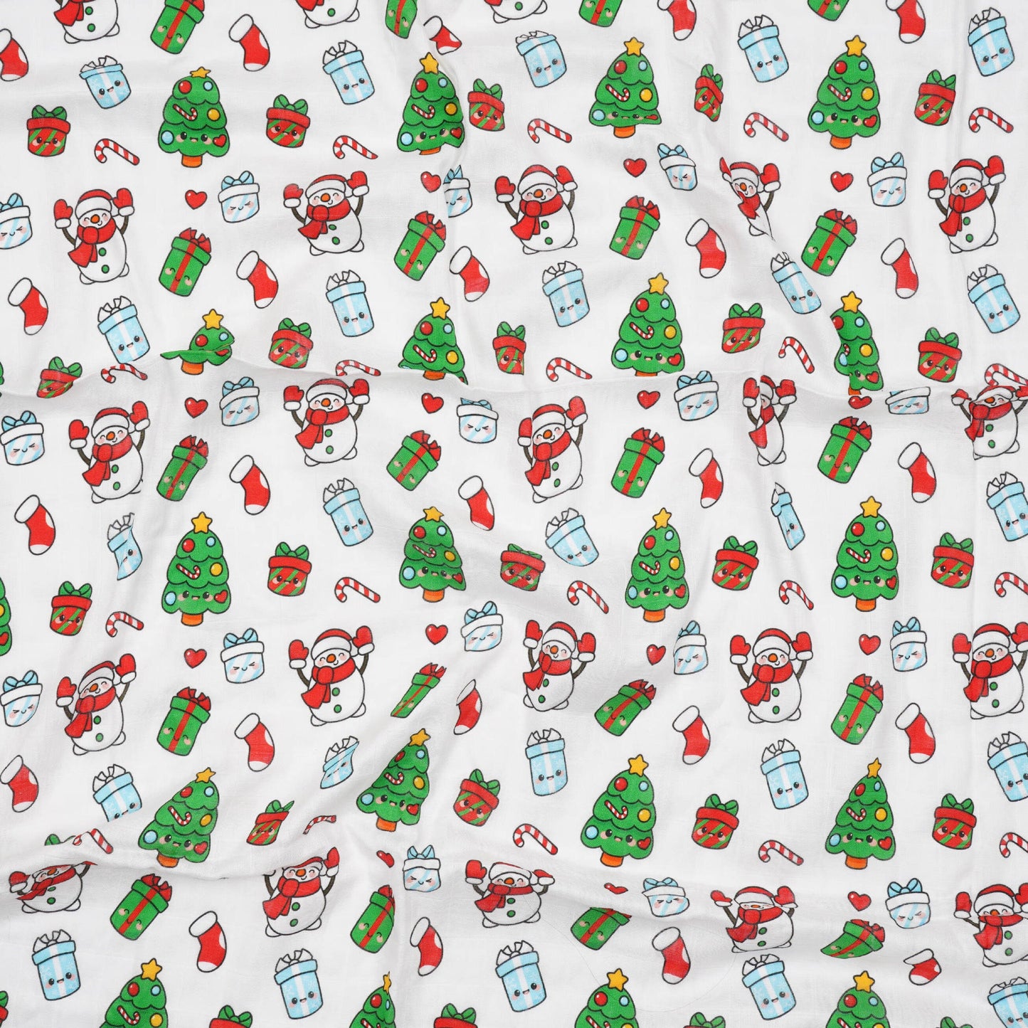 Christmas Muslin Swaddle