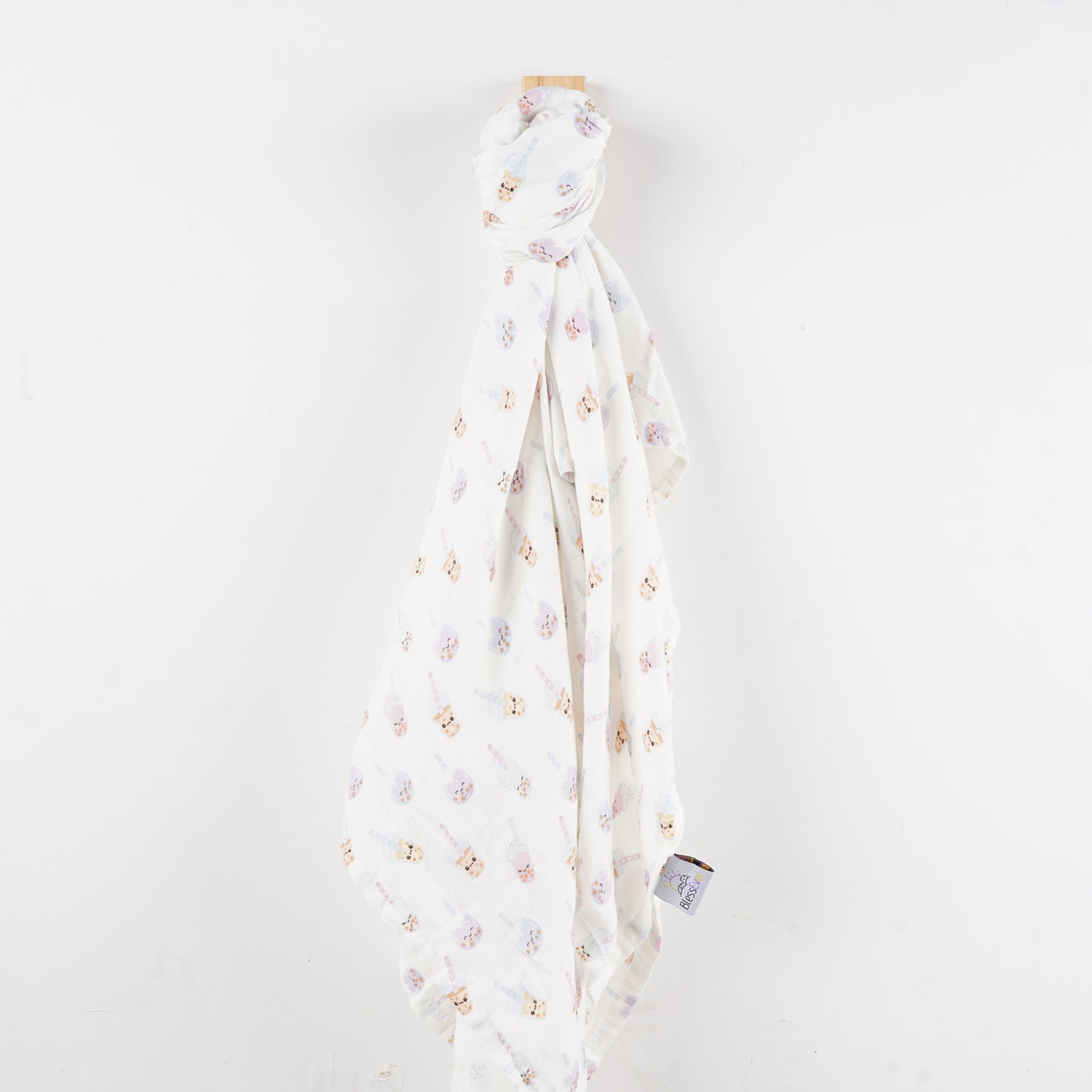 Bubble Tea Muslin Swaddle