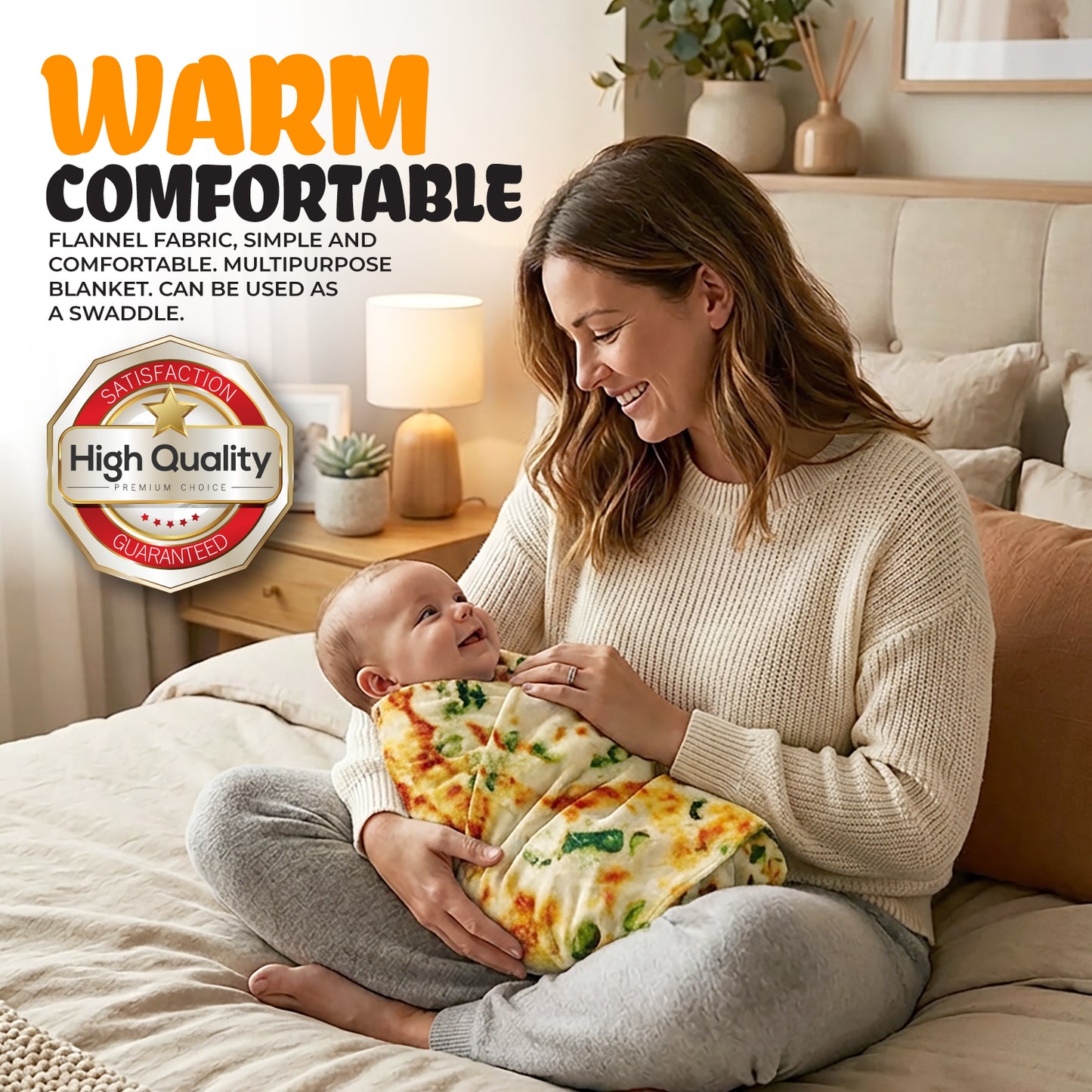 Green Onion Pancake Swaddle