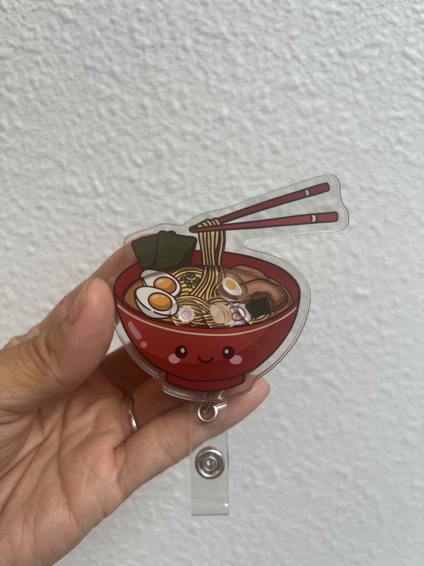 Ramen Badge Shaker