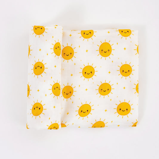 You Are My Sun Shine Muslin Swaddle