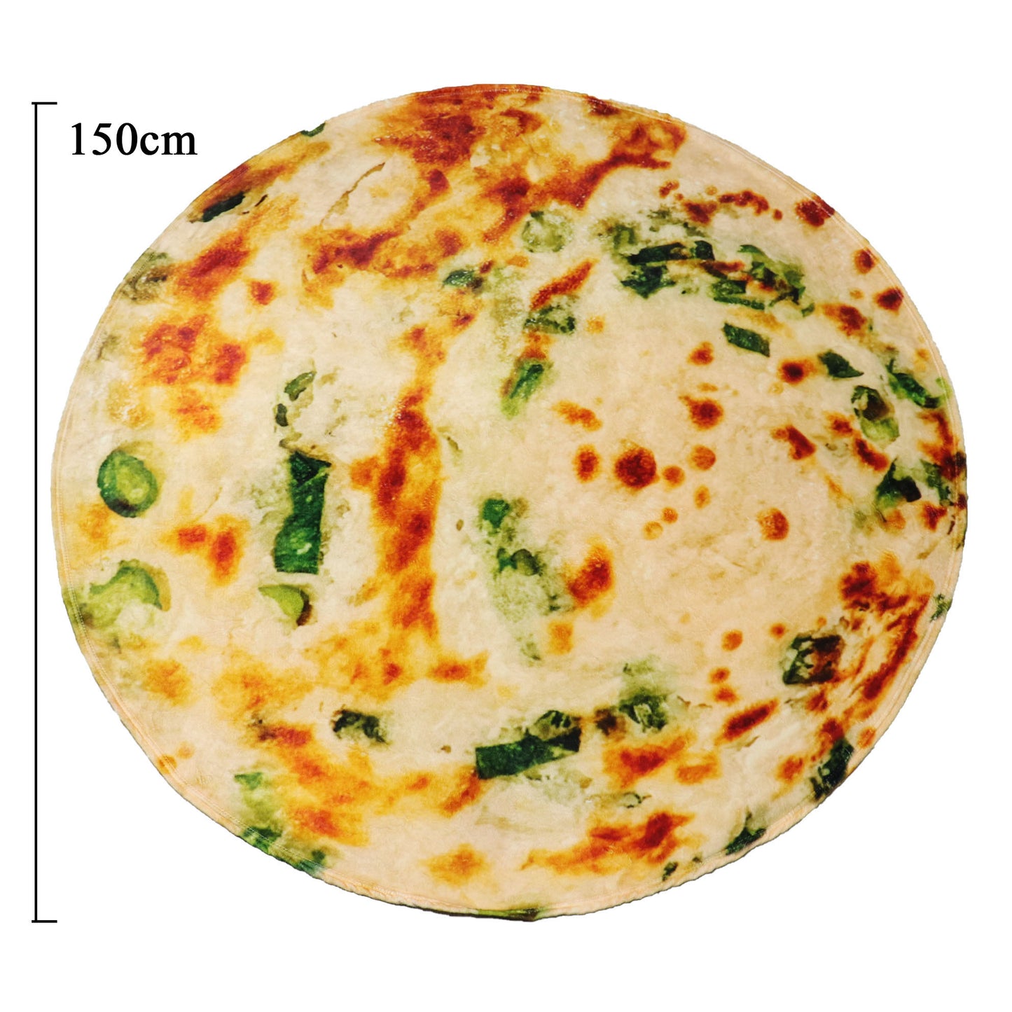 Super Soft Green Onion Pancake Blanket