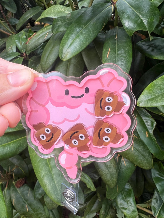 Intestine GI badge shaker