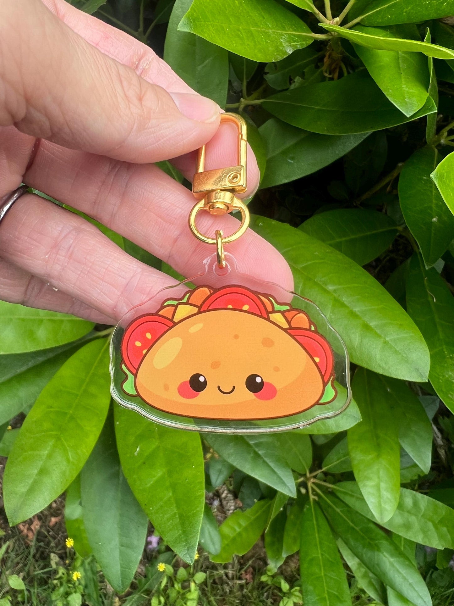 Taco key chain